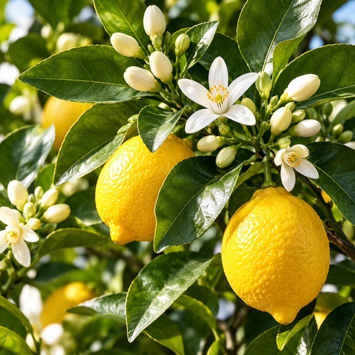 Limone Zagara Bianca Alberello - Citrus limon