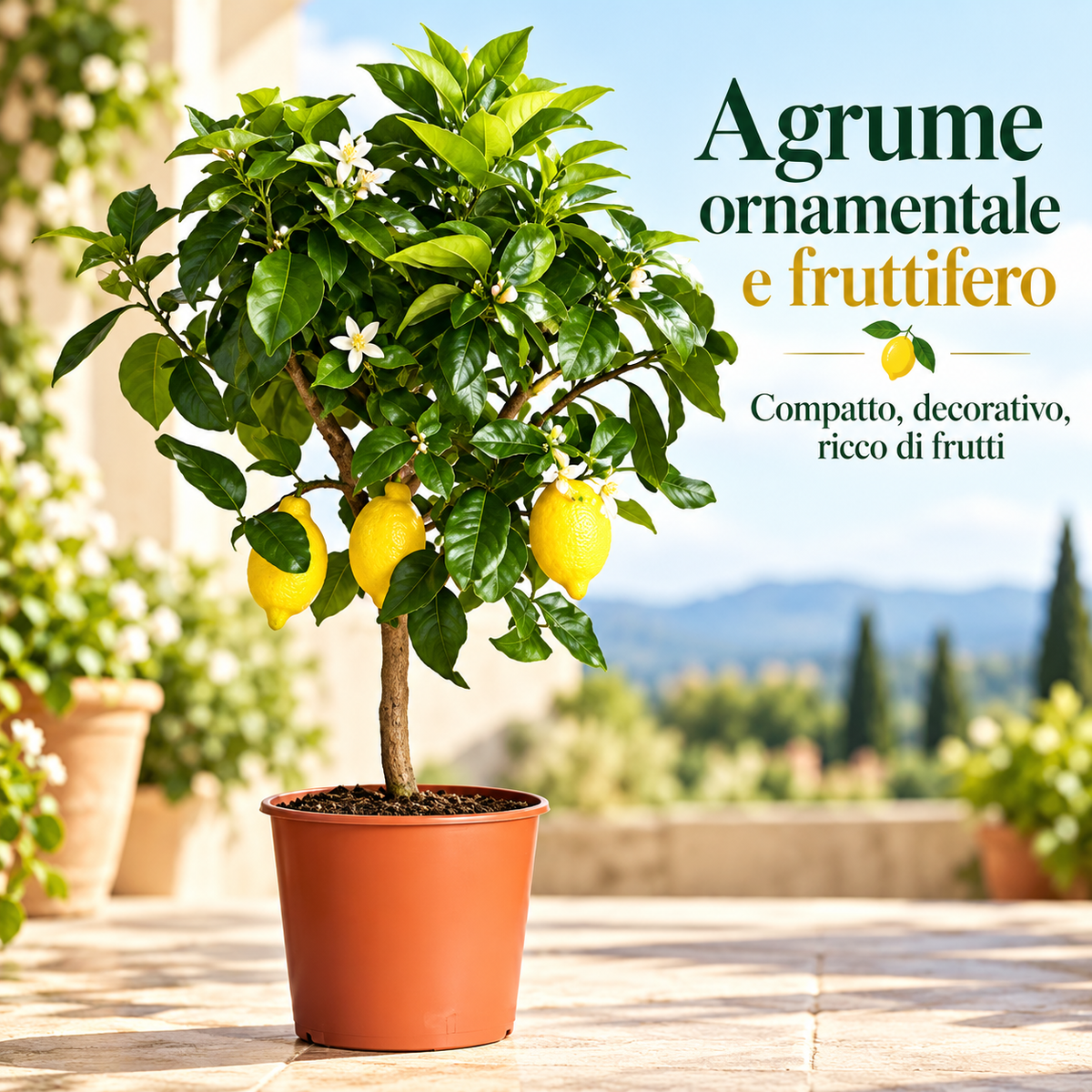 Limone Carrubaro Nano - Citrus limon