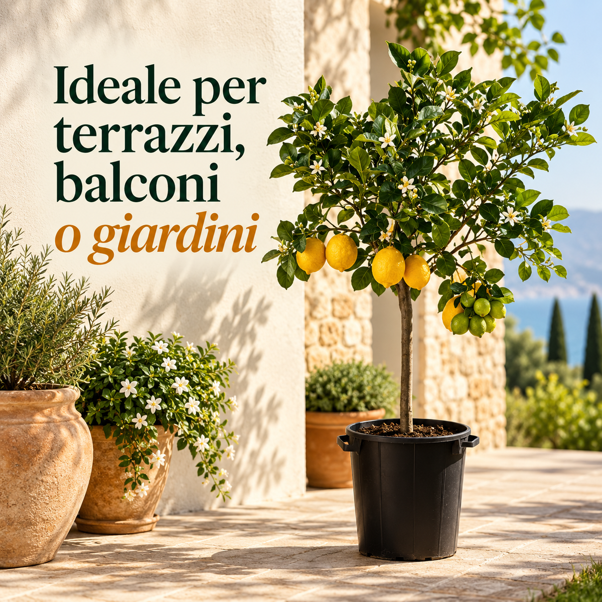 Limone Zagara Bianca Alberello - Citrus limon