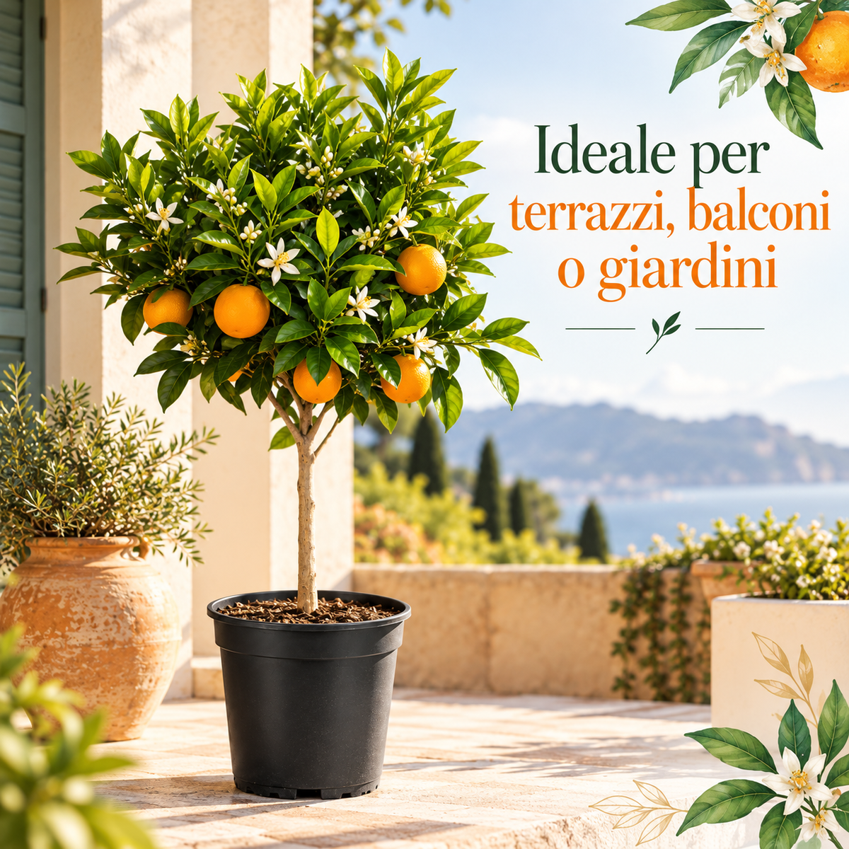 Arancio Navelina Alberello - Citrus sinensis